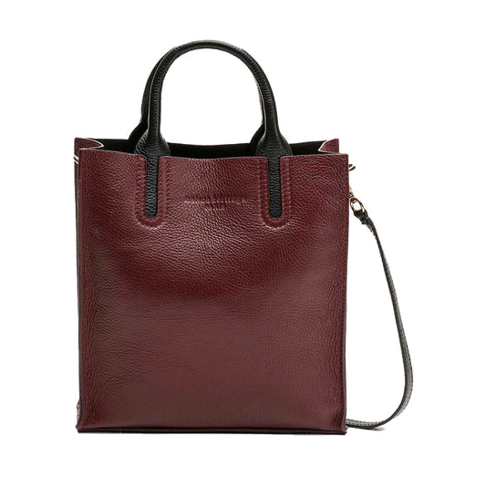 Bolso Mujer Maison Heritage TENA-BORDEAUX Rojo (25 x 28 x 10 cm)