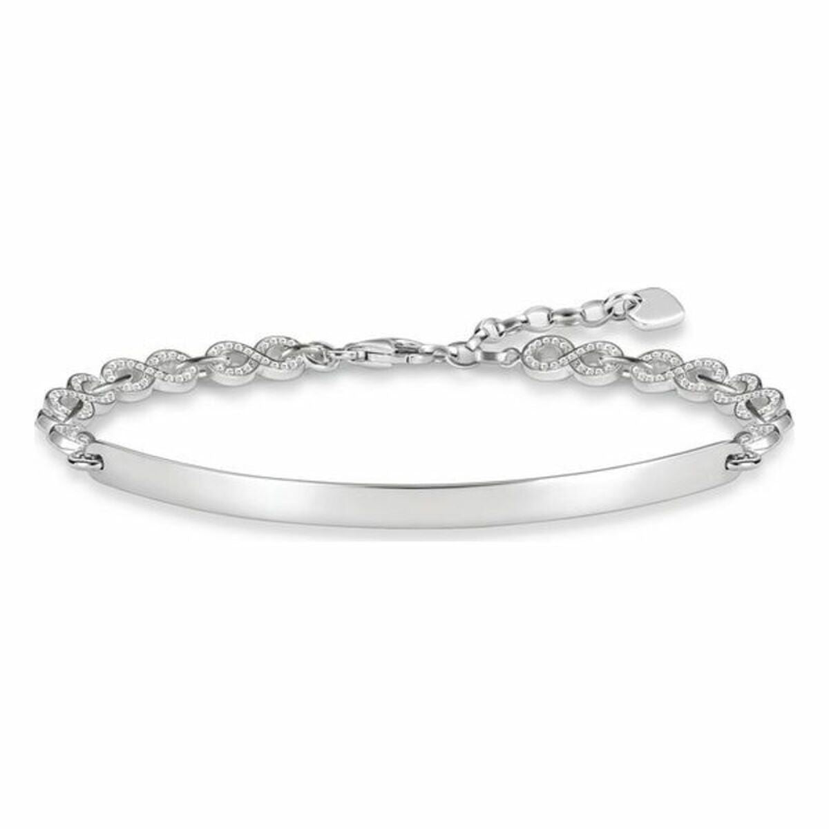 Pulsera Mujer Thomas Sabo LBA0043-051-14-L Plata de ley Plateado