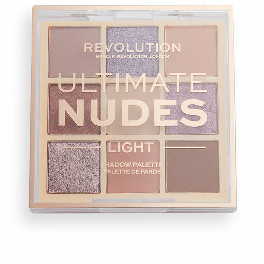 Paleta de Sombras de Ojos Revolution Make Up Ultimate Nudes Claro 8,1 g