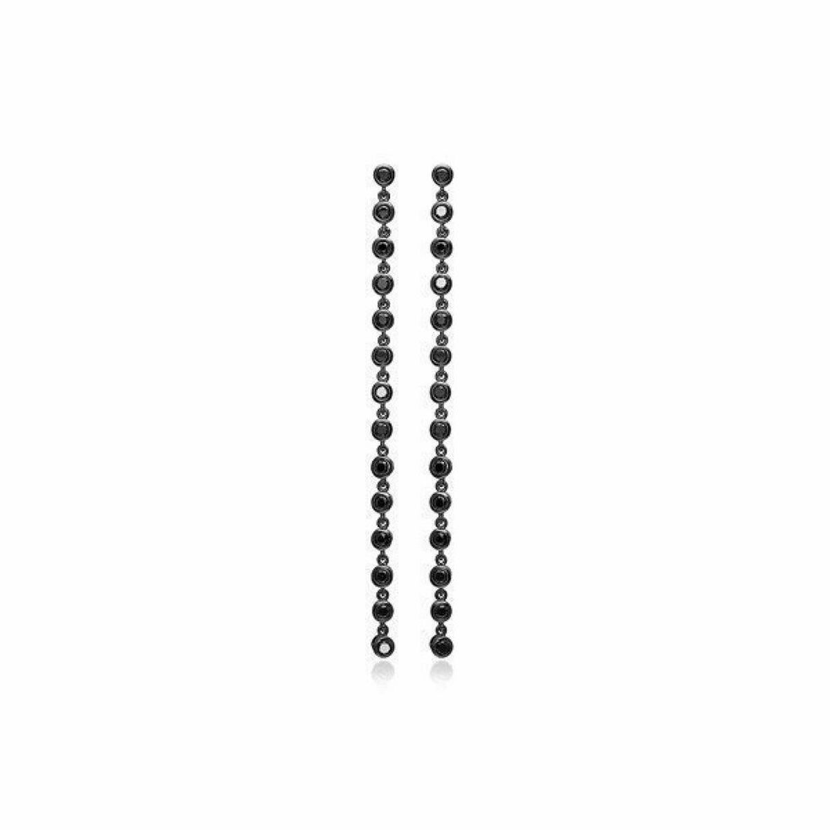 Pendientes Mujer Sif Jakobs E1003-BK (10 cm)