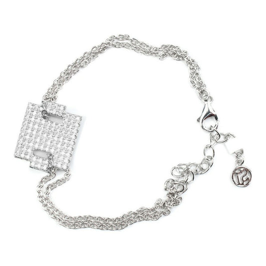 Pulsera Mujer Sif Jakobs B0096-CZ Gris Plata de ley (16 - 20 cm)