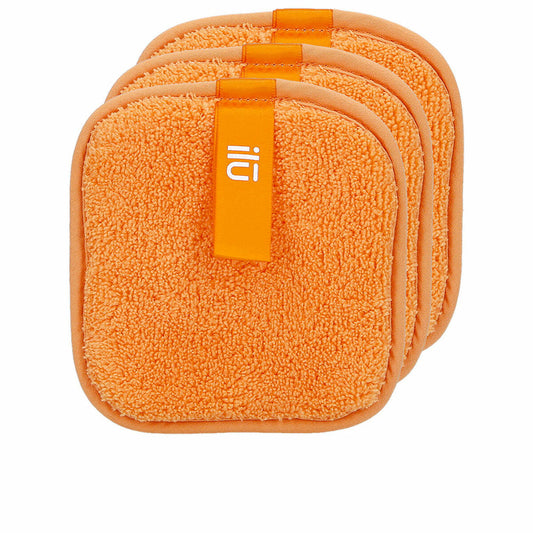 Discos Desmaquillantes Ilū   Reutilizable Naranja (3 Unidades)
