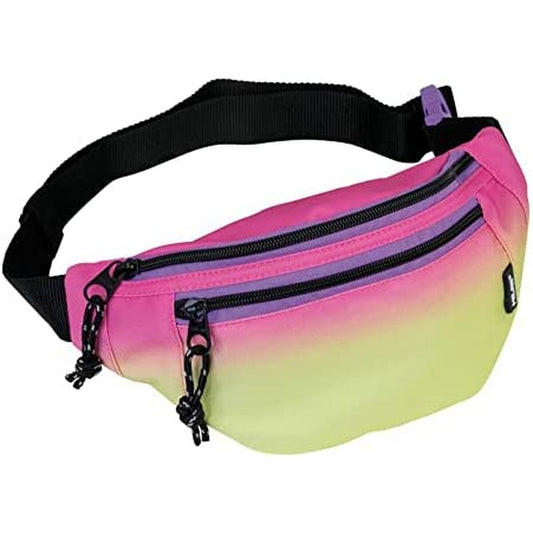 Riñonera Milan Sunset Rosa Amarillo (30 x 15 x 8,5 cm)