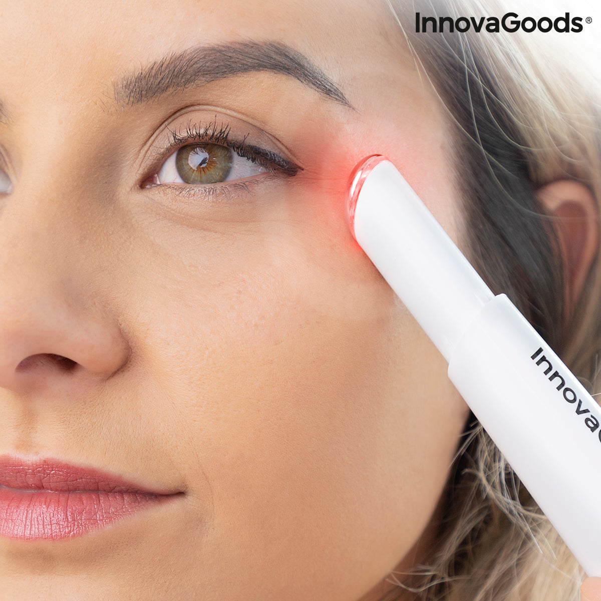 Masajeador de Ojos Antiedad con Fototerapia, Termoterapia y Vibración Therey InnovaGoods
