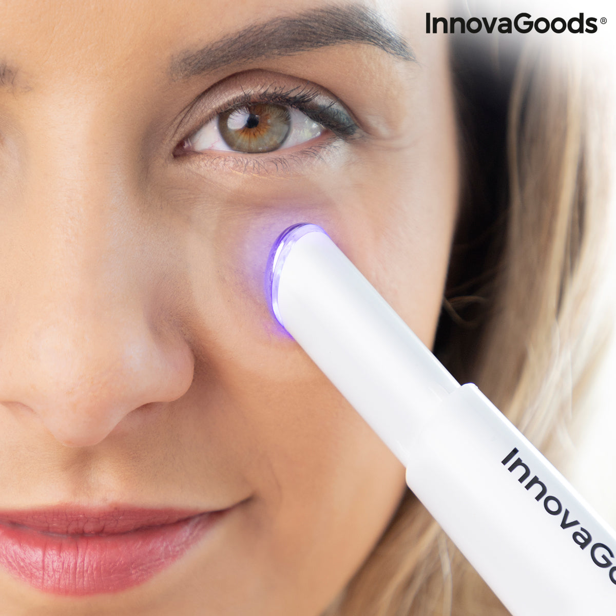 Masajeador de Ojos Antiedad con Fototerapia, Termoterapia y Vibración Therey InnovaGoods