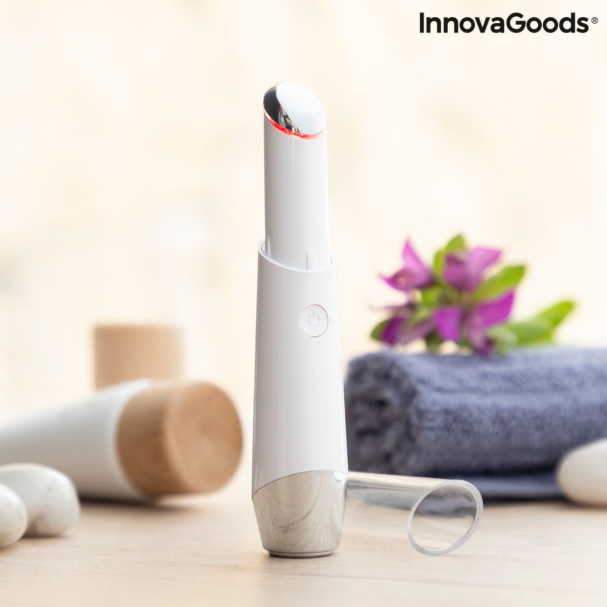 Masajeador de Ojos Antiedad con Fototerapia, Termoterapia y Vibración Therey InnovaGoods
