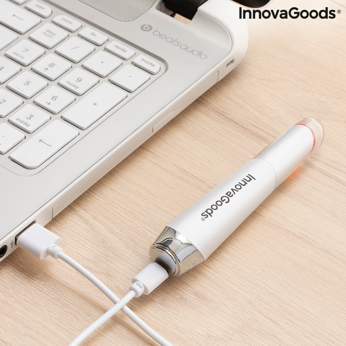 Masajeador de Ojos Antiedad con Fototerapia, Termoterapia y Vibración Therey InnovaGoods