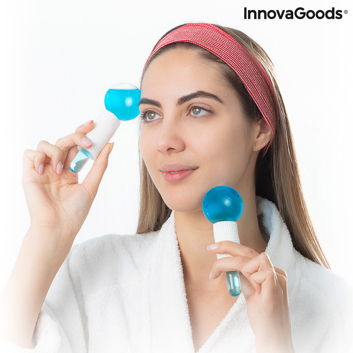 Globos Faciales de Cristal con Efecto Frío Friballs InnovaGoods