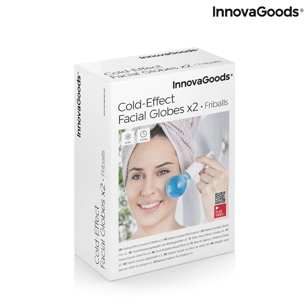 Globos Faciales de Cristal con Efecto Frío Friballs InnovaGoods