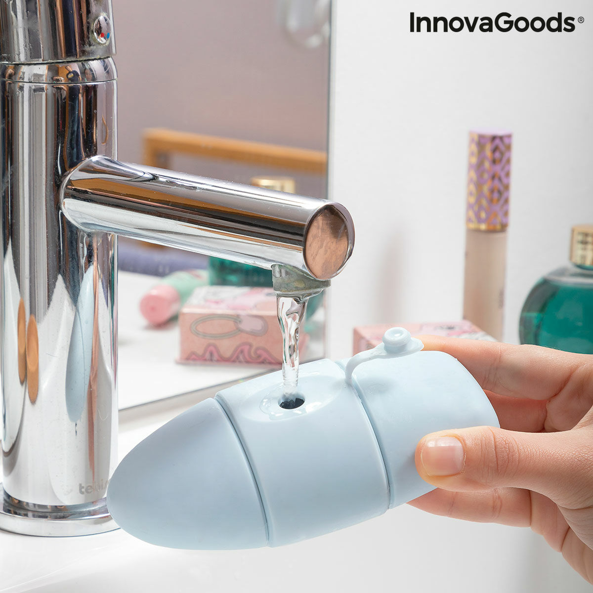 Rodillo Facial de Hielo Doble Riller InnovaGoods