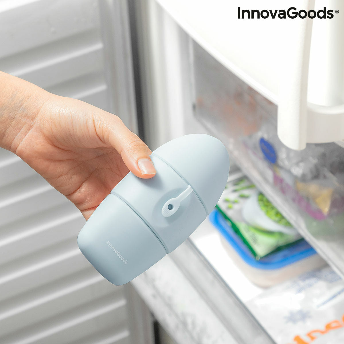 Rodillo Facial de Hielo Doble Riller InnovaGoods