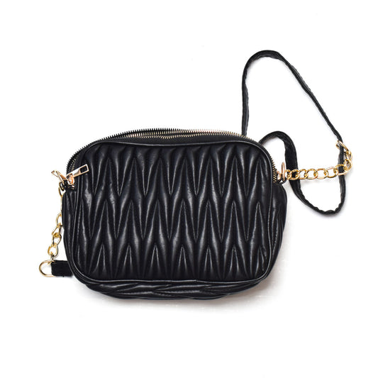 Bolso Mujer 100-SIYAH Negro (21 x 15 x 6 cm)